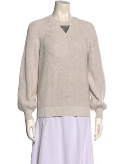 Pre-owned Brunello Cucinelli Crew Neck Sweater