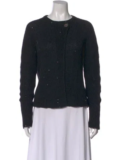 Pre-owned Brunello Cucinelli Crew Neck Sweater In Black