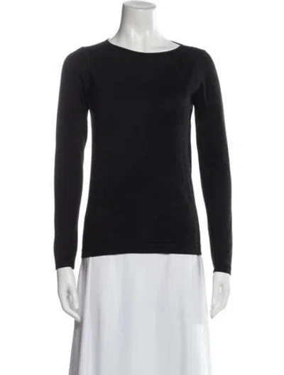 Pre-owned Brunello Cucinelli Crew Neck Sweater In Black