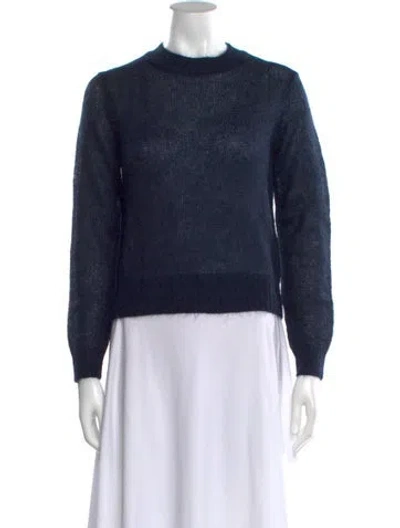 Pre-owned Brunello Cucinelli Crew Neck Sweater In Blue