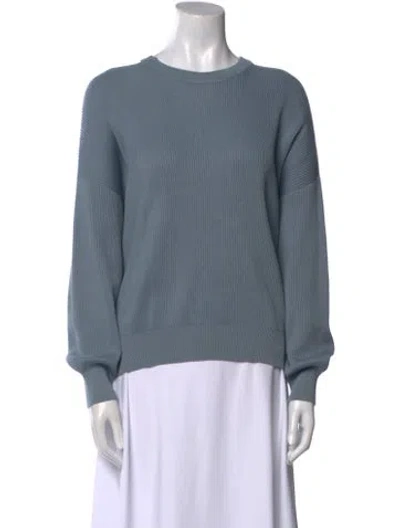 Pre-owned Brunello Cucinelli Crew Neck Sweater In Blue