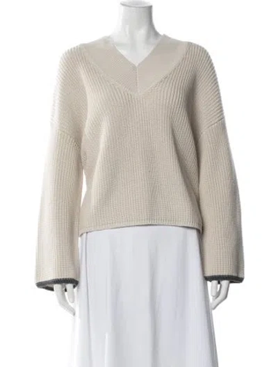 Pre-owned Brunello Cucinelli Crew Neck Sweater In Blue
