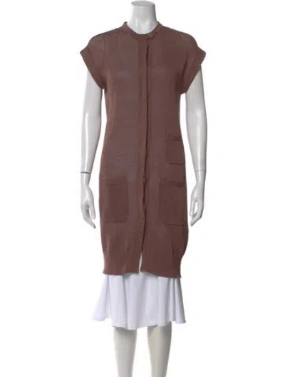 Pre-owned Brunello Cucinelli Crew Neck Sweater In Brown