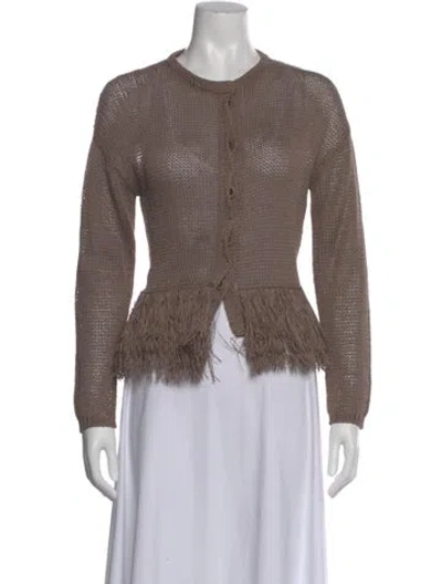 Pre-owned Brunello Cucinelli Crew Neck Sweater In Brown