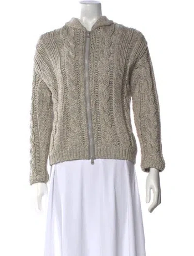 Pre-owned Brunello Cucinelli Crew Neck Sweater In Gray