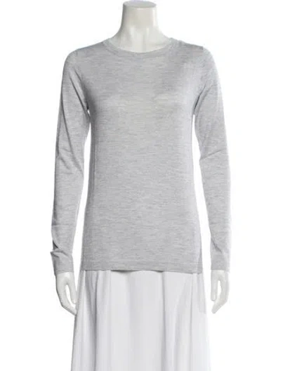 Pre-owned Brunello Cucinelli Crew Neck Sweater In Gray