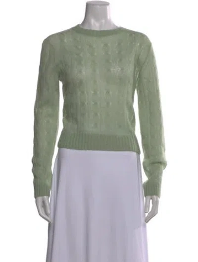 Pre-owned Brunello Cucinelli Crew Neck Sweater In Green