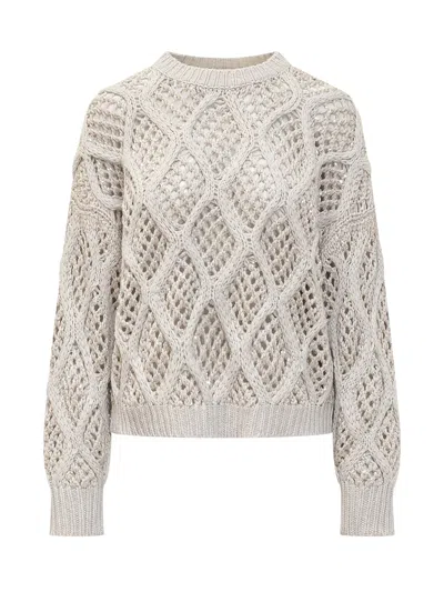 BRUNELLO CUCINELLI CREW NECK SWEATER