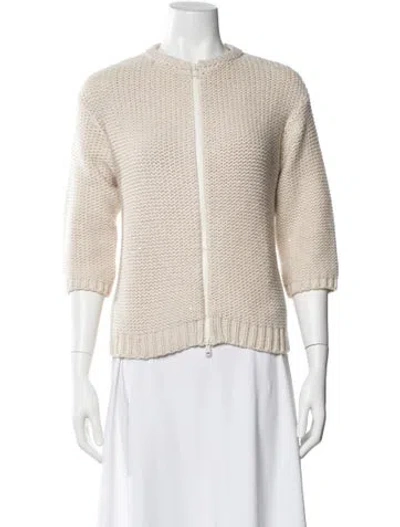 Pre-owned Brunello Cucinelli Crew Neck Sweater In Neutral