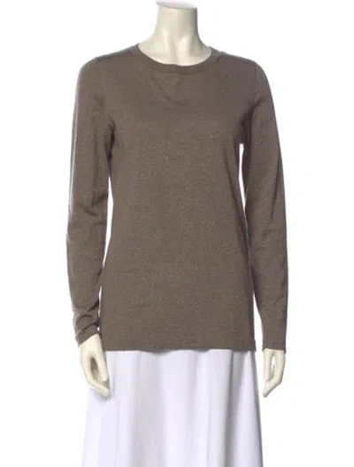 Pre-owned Brunello Cucinelli Crew Neck Sweater In Neutral