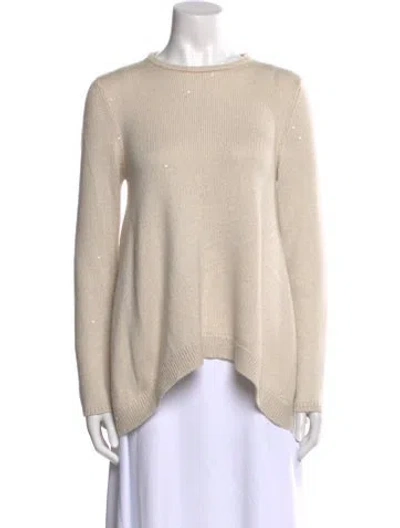 Pre-owned Brunello Cucinelli Crew Neck Sweater In Neutral