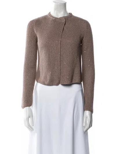 Pre-owned Brunello Cucinelli Crew Neck Sweater In Neutral