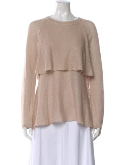 Pre-owned Brunello Cucinelli Crew Neck Sweater In Neutral