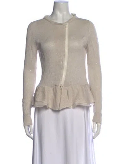 Pre-owned Brunello Cucinelli Crew Neck Sweater In Neutral