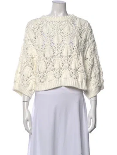 Pre-owned Brunello Cucinelli Crew Neck Sweater In Neutral