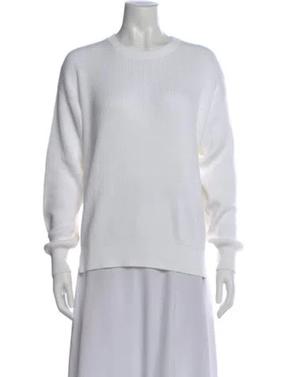 Pre-owned Brunello Cucinelli Crew Neck Sweater In Neutral