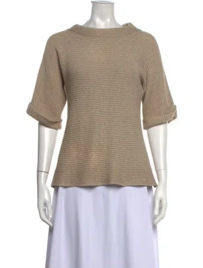 Pre-owned Brunello Cucinelli Crew Neck Sweater In Neutral