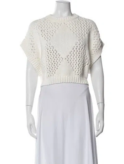 Pre-owned Brunello Cucinelli Crew Neck Sweater In Neutral