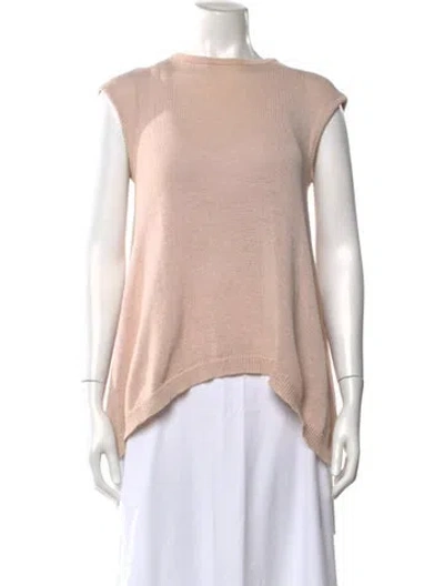 Pre-owned Brunello Cucinelli Crew Neck Sweater In Pink