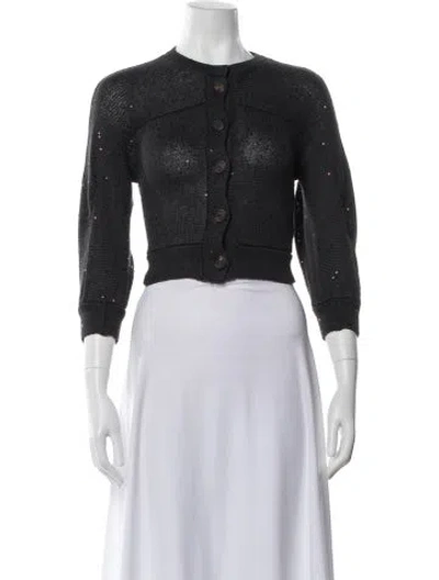 Pre-owned Brunello Cucinelli Crew Neck Sweater W/ Tags In Blue