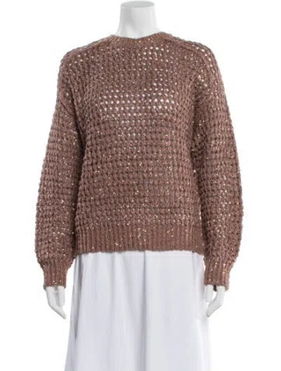 Pre-owned Brunello Cucinelli Crew Neck Sweater W/ Tags In Multi