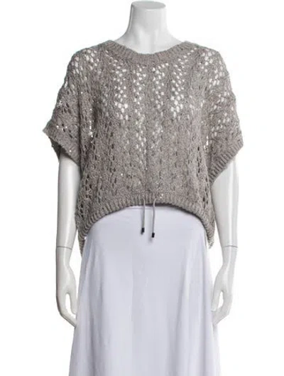 Pre-owned Brunello Cucinelli Crew Neck Sweater W/ Tags In Multi