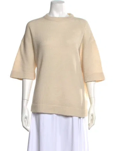 Pre-owned Brunello Cucinelli Crew Neck Sweater W/ Tags In Neutral