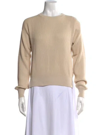 Pre-owned Brunello Cucinelli Crew Neck Sweater W/ Tags In Neutral