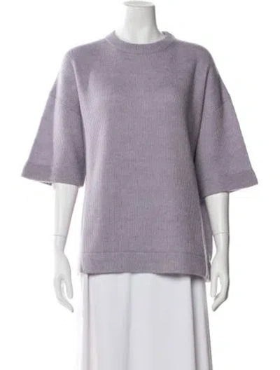 Pre-owned Brunello Cucinelli Crew Neck Sweater W/ Tags In Purple