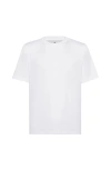 Brunello Cucinelli Crew-neck T-shirt In White