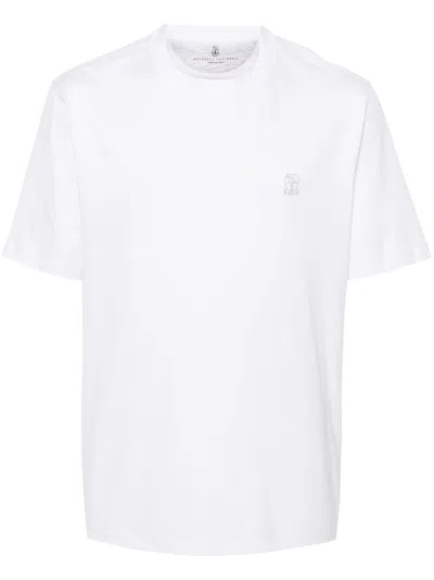 Brunello Cucinelli Crew Neck T Shirt