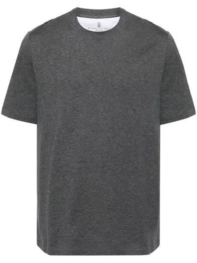 BRUNELLO CUCINELLI CREW-NECK T-SHIRT