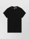 Brunello Cucinelli Jersey T-shirt With Precious Faux Layering In Black
