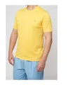 Brunello Cucinelli Logo-embroidered Cotton T-shirt In Yellow