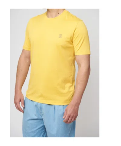 BRUNELLO CUCINELLI CREW NECK T-SHIRT