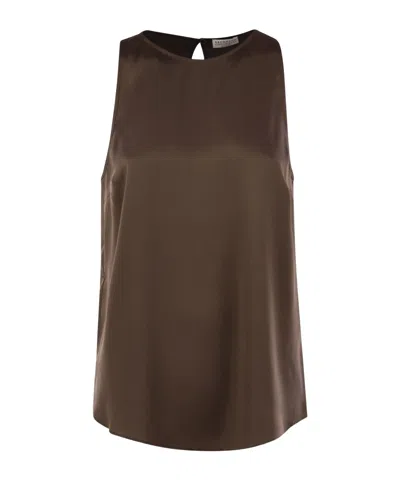 Brunello Cucinelli Crew Neck Vest