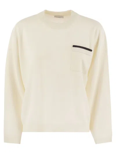 BRUNELLO CUCINELLI BRUNELLO CUCINELLI CREWNECK KNITTED JUMPER