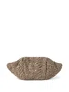 Brunello Cucinelli Marina Foliage Lace Pouch Bag In Neutrals