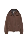 Brunello Cucinelli Crop Down Jacket With Monili