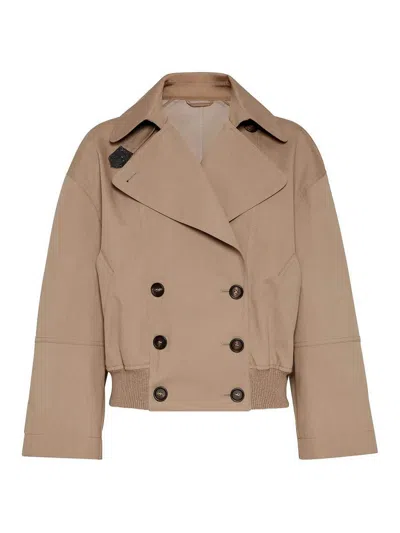 BRUNELLO CUCINELLI CROP JACKET