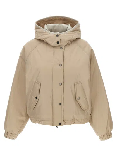 BRUNELLO CUCINELLI BRUNELLO CUCINELLI CROPPED DOWN JACKET