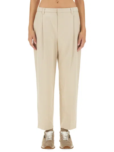 BRUNELLO CUCINELLI CROPPED FIT PANTS