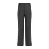 Brunello Cucinelli Cropped Wool Pants In Gray