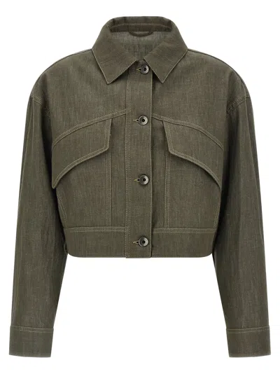 Brunello Cucinelli Cropped Jacket
