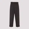 Brunello Cucinelli Belted Cropped Pants In Black