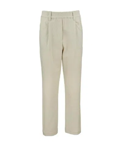 Brunello Cucinelli Cropped Straight-leg Trousers