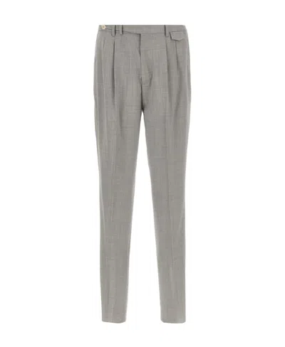 Brunello Cucinelli Cropped Tailored Trousers In Gray