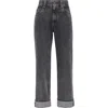 Brunello Cucinelli Five-pocket Cuffed Jeans