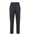Brunello Cucinelli Cropped Trousers In Black
