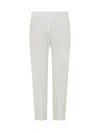 Brunello Cucinelli Cropped Trousers In White